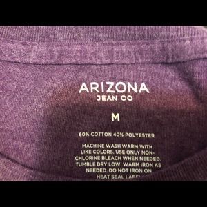 Purple brand new Arizona tee